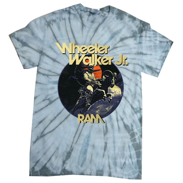 Wheeler Walker Jr. Ram Album Cover Tie-Dye T-Shirt