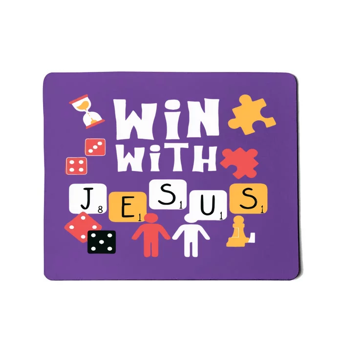 Win With Jesus Vacation Bible School Following Jesus Changes The Game Vbs Squad Mousepad