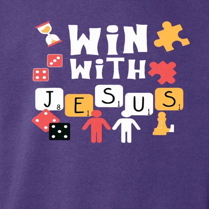 Win With Jesus Vacation Bible School Following Jesus Changes The Game Vbs Squad Toddler Hoodie