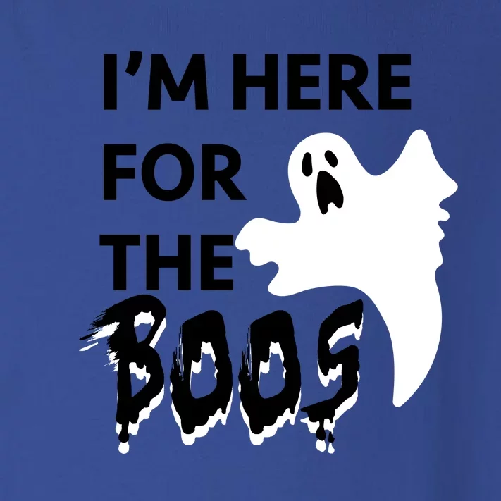 Well Worn Just Here For The Boos Gift Toddler Long Sleeve Shirt