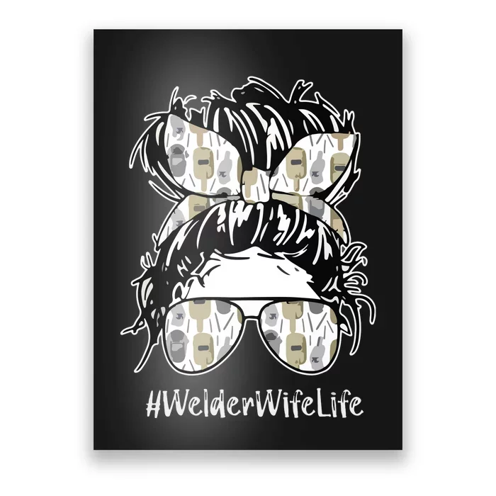 Welder Wife Life Definition Funny Welding Quote Welder Poster