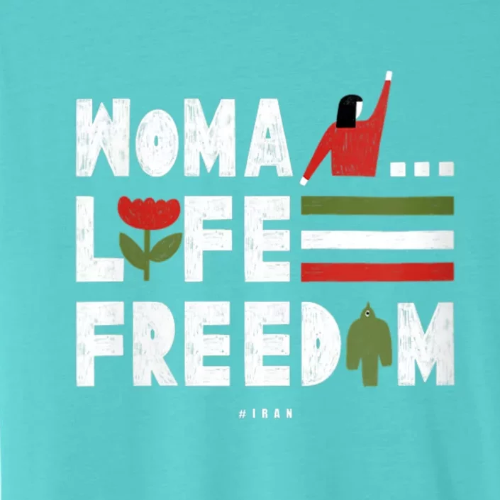 Womens Woman Life Freedom ChromaSoft Performance T-Shirt