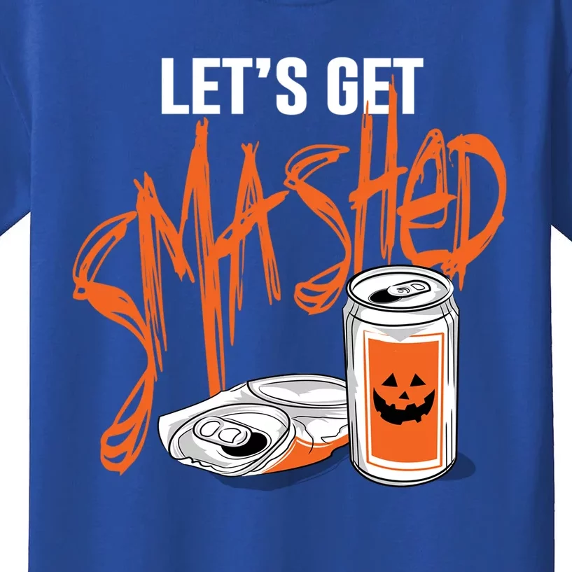 Well Worn LetS Get Smashed Pumpkin Gift Kids T-Shirt