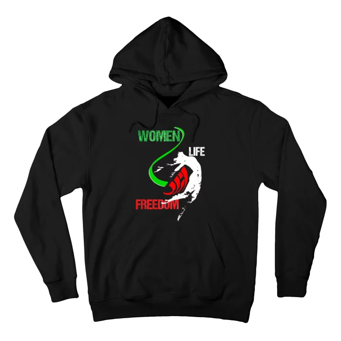 Wo Woman Life Freedom Zan Zendegi Azadi Iran Freedom Hoodie