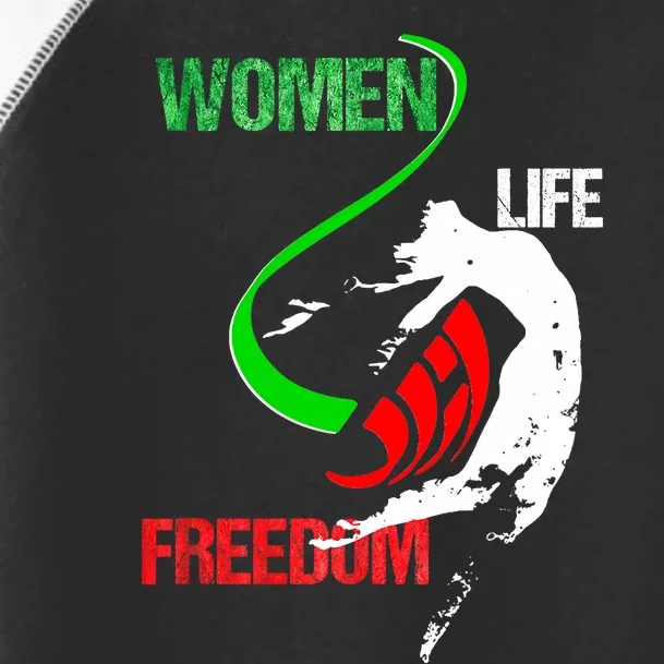 Wo Woman Life Freedom Zan Zendegi Azadi Iran Freedom Toddler Fine Jersey T-Shirt