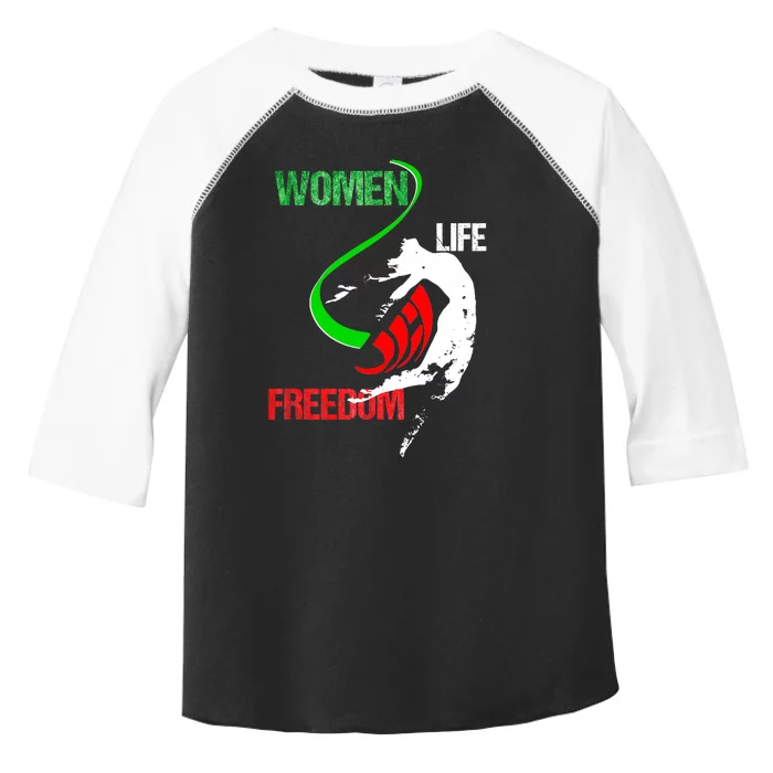 Wo Woman Life Freedom Zan Zendegi Azadi Iran Freedom Toddler Fine Jersey T-Shirt