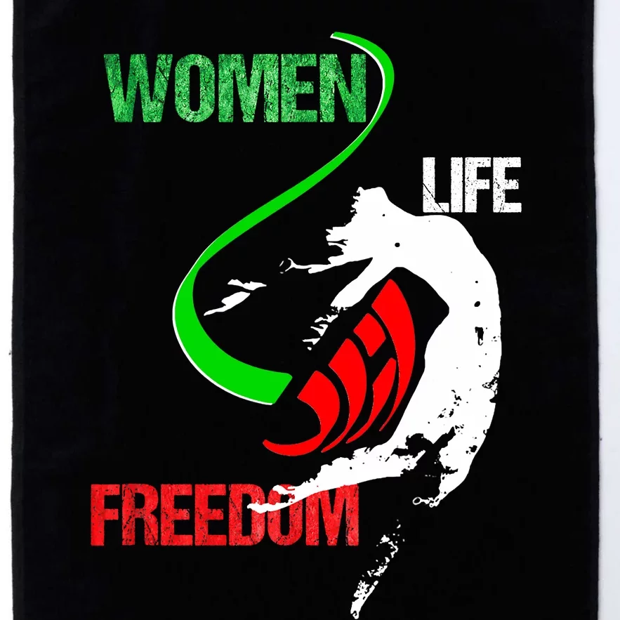 Wo Woman Life Freedom Zan Zendegi Azadi Iran Freedom Platinum Collection Golf Towel