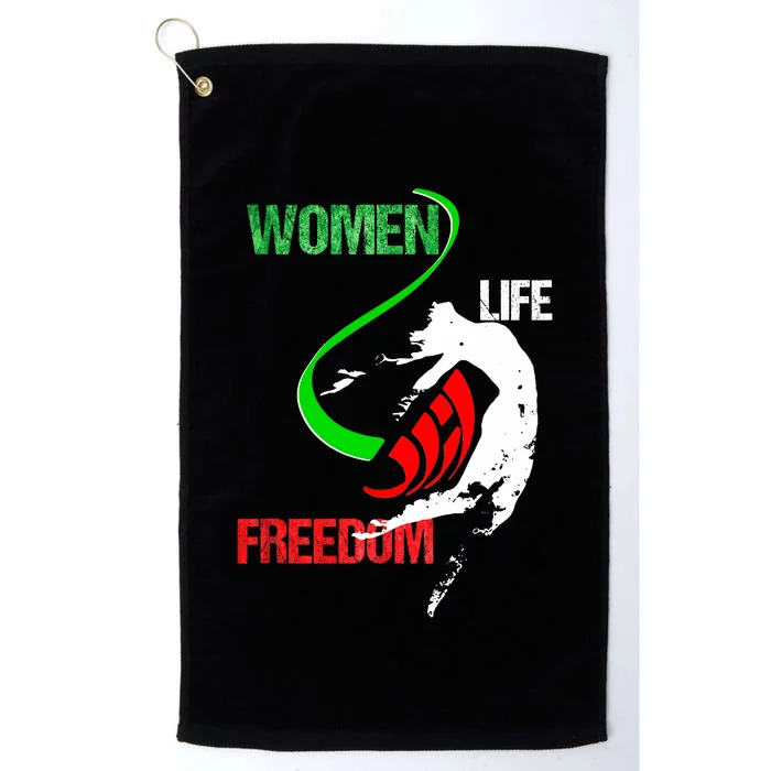 Wo Woman Life Freedom Zan Zendegi Azadi Iran Freedom Platinum Collection Golf Towel