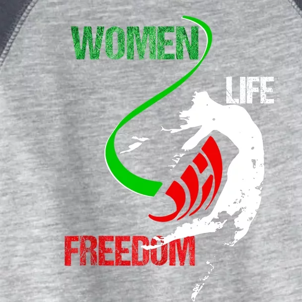 Womens Woman Life Freedom Zan Zendegi Azadi Iran Freedom Toddler Fine Jersey T-Shirt