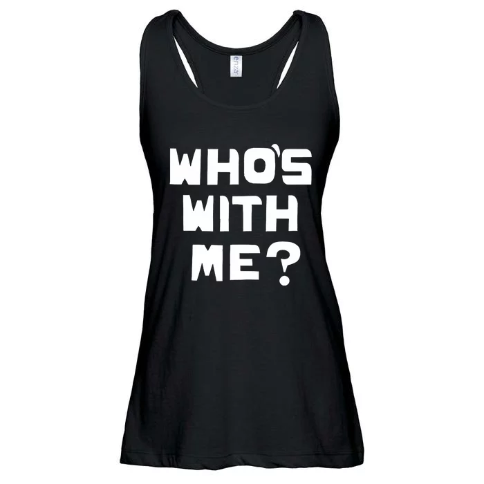 WhoS With Me W. Kamau Bell Ladies Essential Flowy Tank