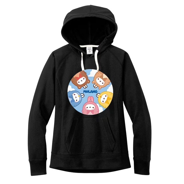 Wari Wari Molang Women's Fleece Hoodie