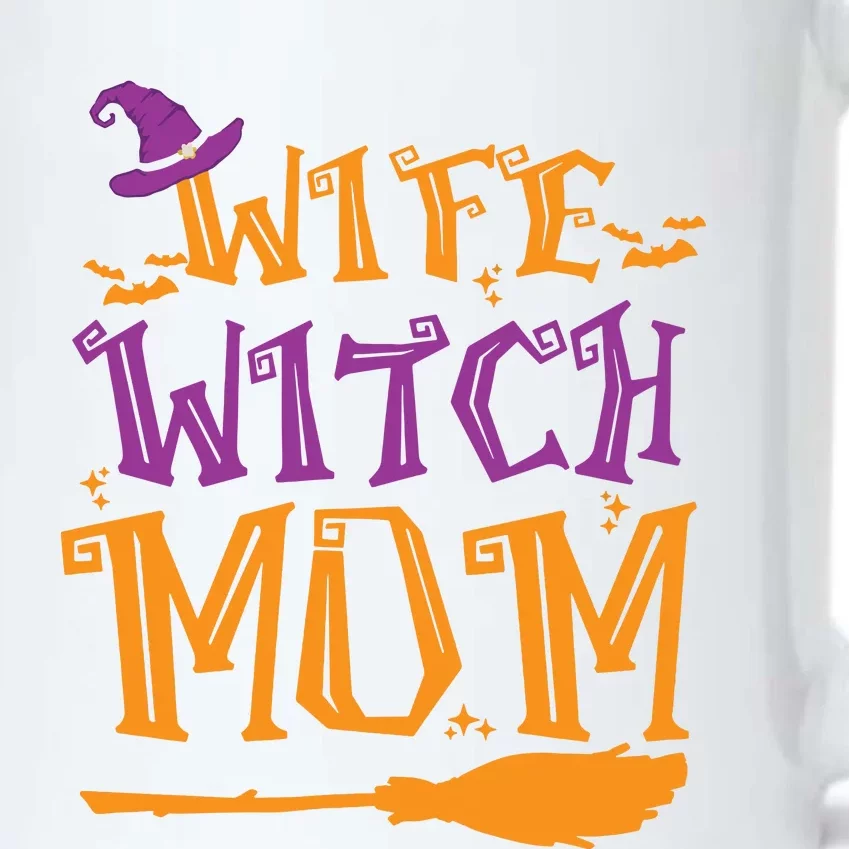 Wife Witch Mom Gifts Funny Halloween Black Color Changing Mug