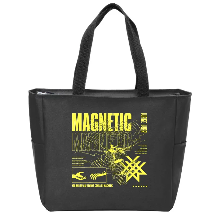 Wage War Magnetic Zip Tote Bag