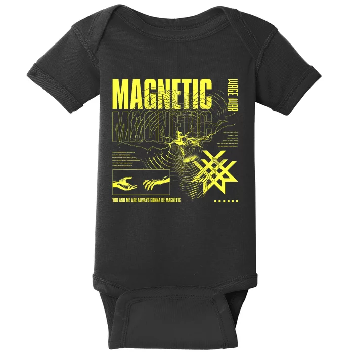 Wage War Magnetic Baby Bodysuit