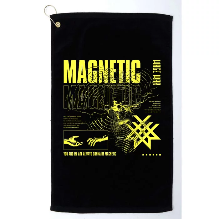 Wage War Magnetic Platinum Collection Golf Towel