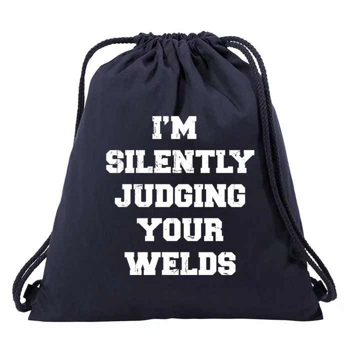 Welder Welding Metal Worker Blacksmith Fabricator Gift Drawstring Bag