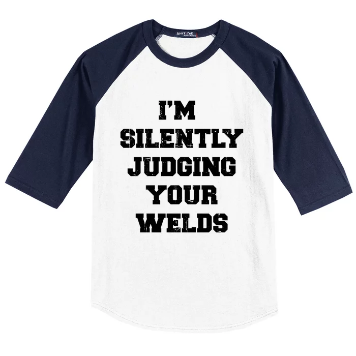 Welder Welding Metal Worker Blacksmith Fabricator Gift Baseball Sleeve Shirt