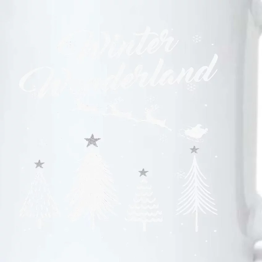 Winter Wonderland My Christmas Pajama Family Xmas Black Color Changing Mug