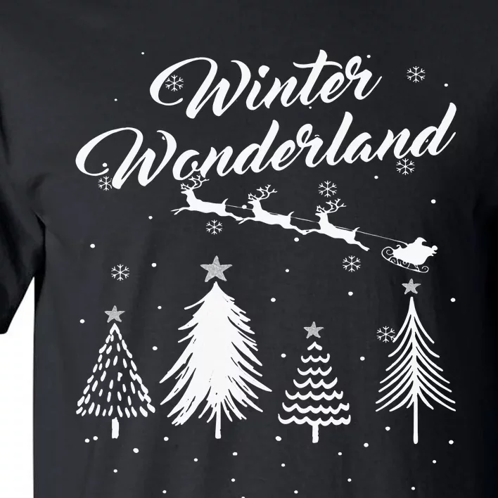 Winter Wonderland My Christmas Pajama Family Xmas Tall T-Shirt