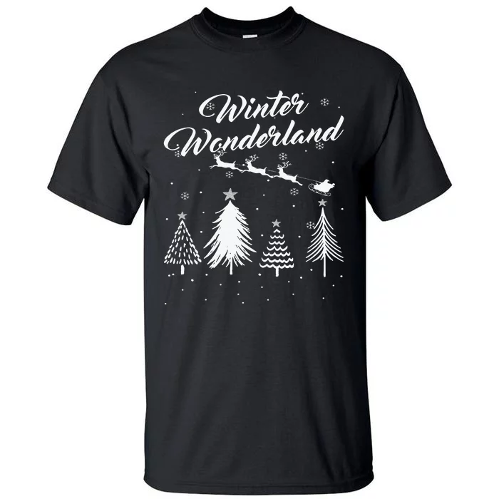 Winter Wonderland My Christmas Pajama Family Xmas Tall T-Shirt