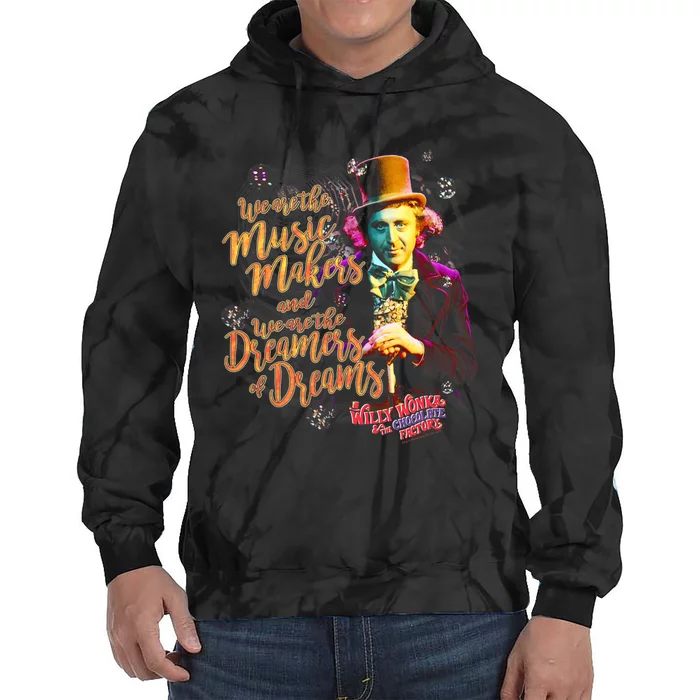 W.I.L.L.Y Wonka Music Makers Tie Dye Hoodie