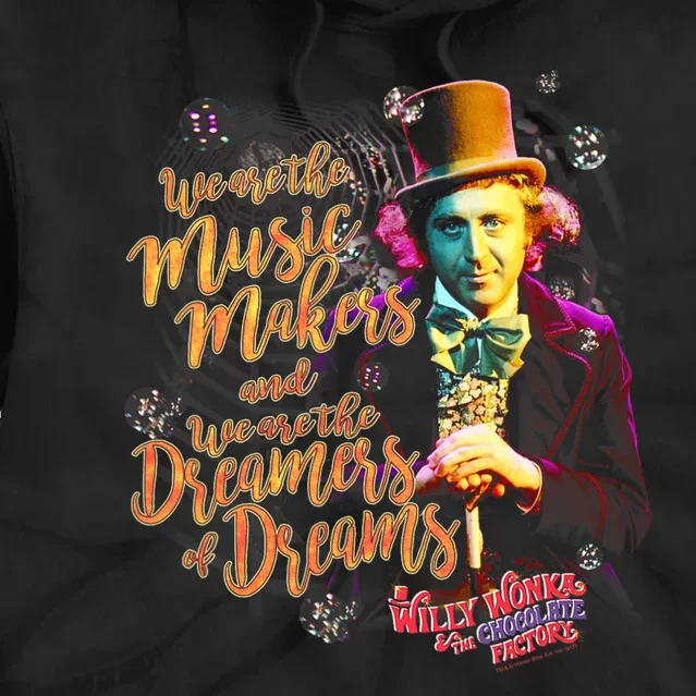 W.I.L.L.Y Wonka Music Makers Tie Dye Hoodie