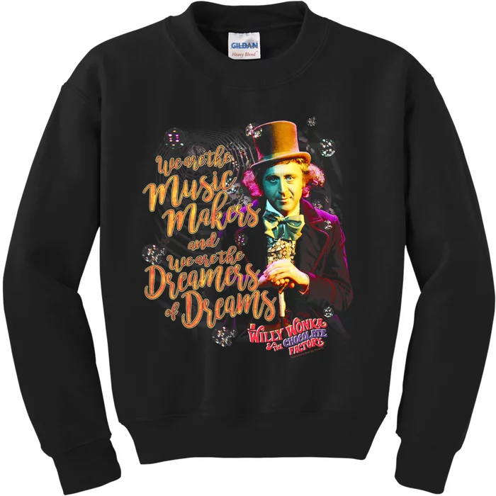 W.I.L.L.Y Wonka Music Makers Kids Sweatshirt