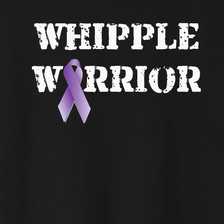 Whipple Warrior  My Battle Scars Tell A Story Women's Crop Top Tee