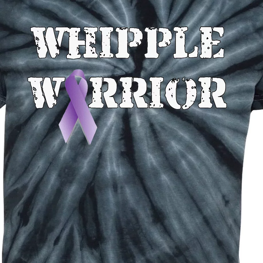 Whipple Warrior  My Battle Scars Tell A Story Kids Tie-Dye T-Shirt