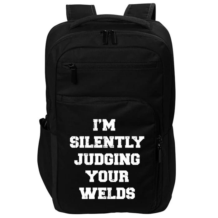 Welder Welding Metal Worker Blacksmith Fabricator Funny Gift Impact Tech Backpack