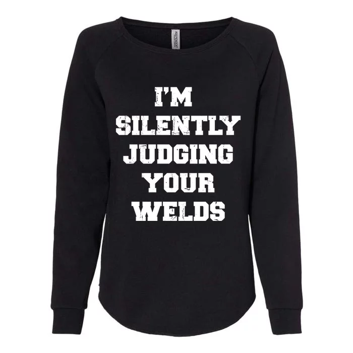 Welder Welding Metal Worker Blacksmith Fabricator Funny Gift Womens California Wash Sweatshirt