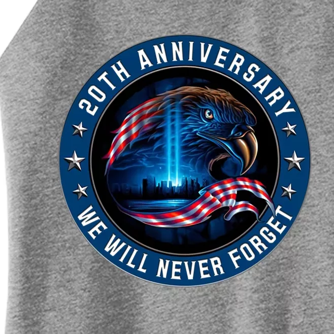 We Will Never Forget 911 American Eagle Usa Flag Cute Gift Women’s Perfect Tri Rocker Tank