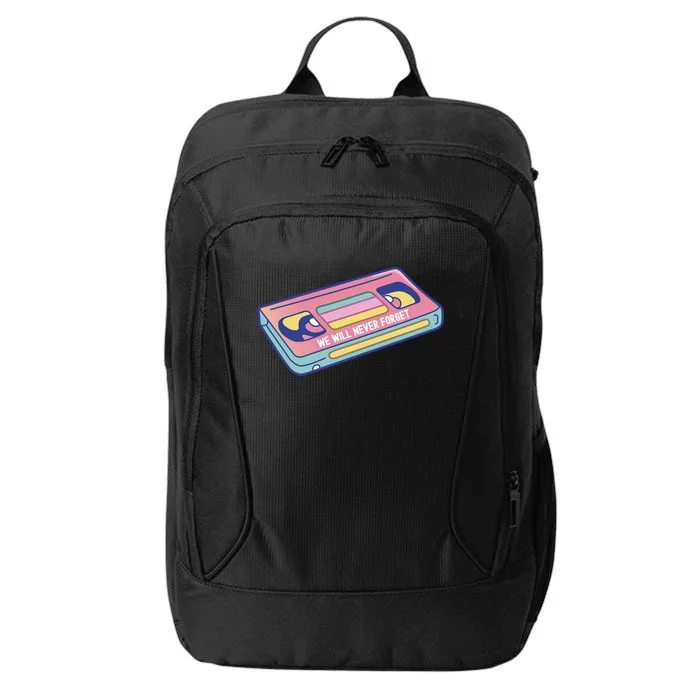 We Will Never Forget Classic Cassette Tape Funny Gift City Backpack