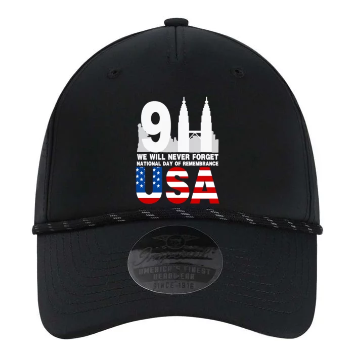 We Will Never Forget National Day Of Remembrance Patriot 911 Gift Performance The Dyno Cap