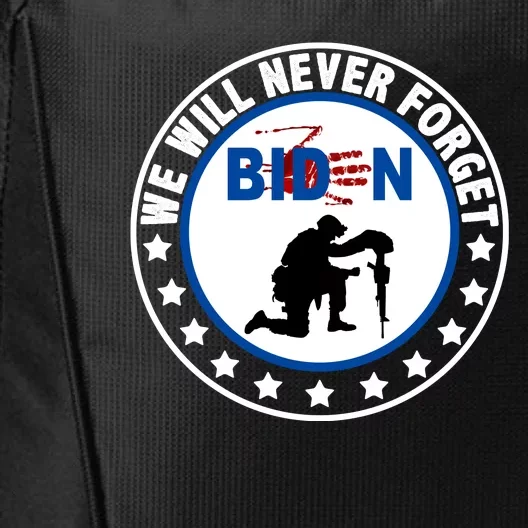 We Will Never Forget American 13 Fallen Heroes Anti Biden City Backpack