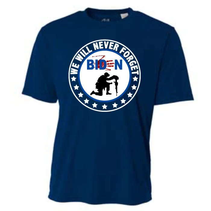 We Will Never Forget American 13 Fallen Heroes Anti Biden Cooling Performance Crew T-Shirt