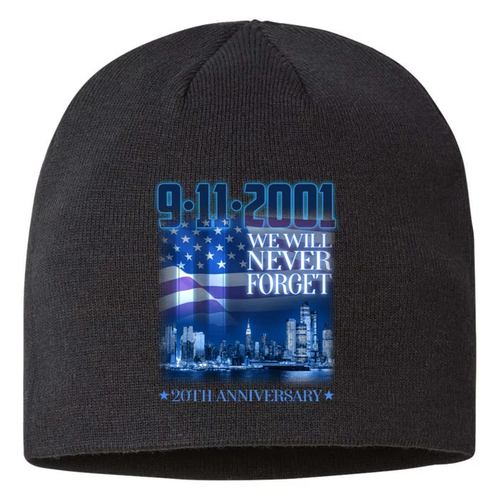 We Will Never Forget 9112021 20th Anniversary 8 1/2in Sustainable Knit Beanie