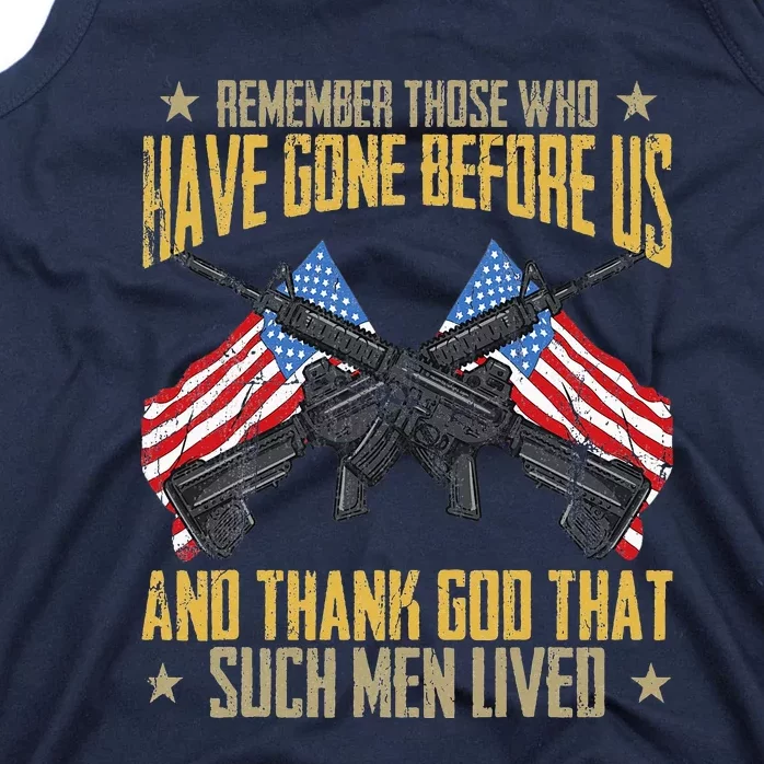 We Will Never Forget Retro Memorial Day Tank Top