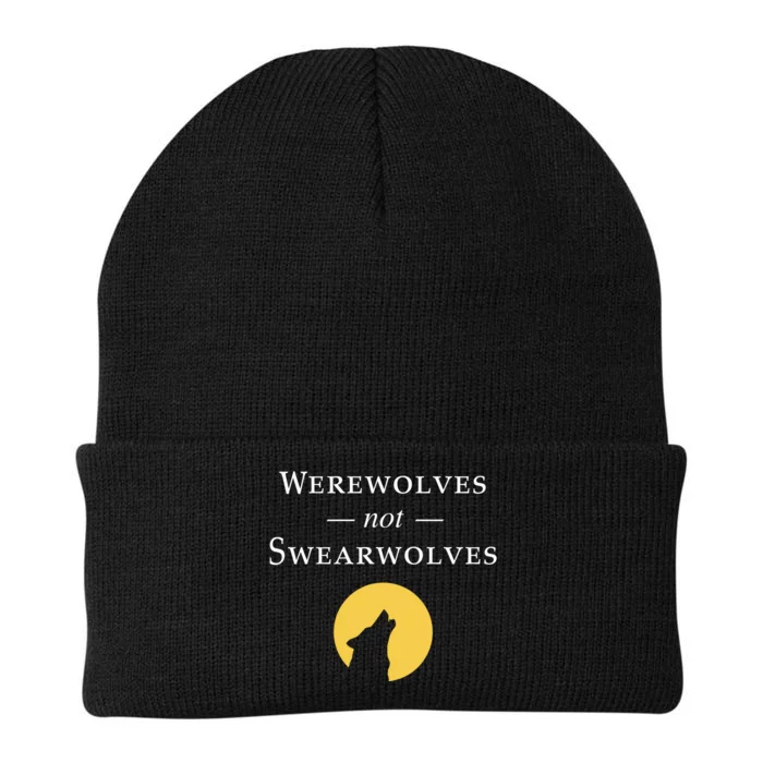 WeRe Werewolves Not Swearwolves Knit Cap Winter Beanie