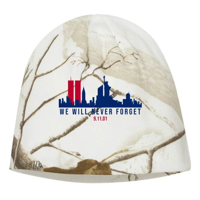 We Will Never Forget 09.11.01 September 11th 2001 Kati - Camo Knit Beanie