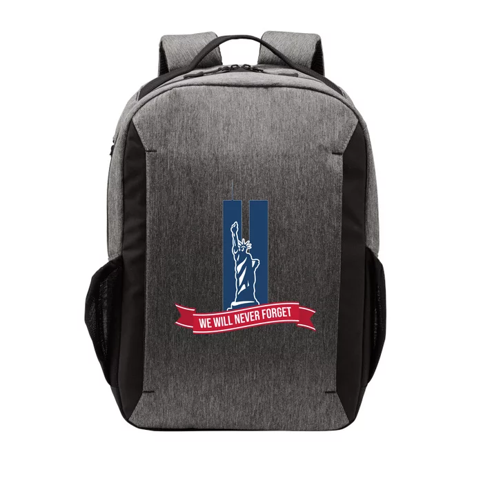 We Will Never Forget 09.11.01 Statue Of Liberty Vector Backpack