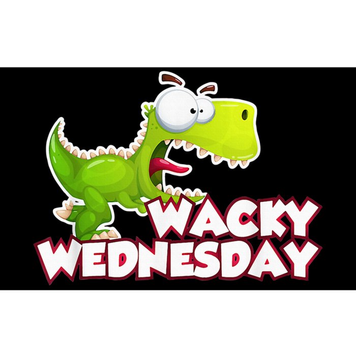 Wacky Wednesday Outfit Dinosaur Bumper Sticker