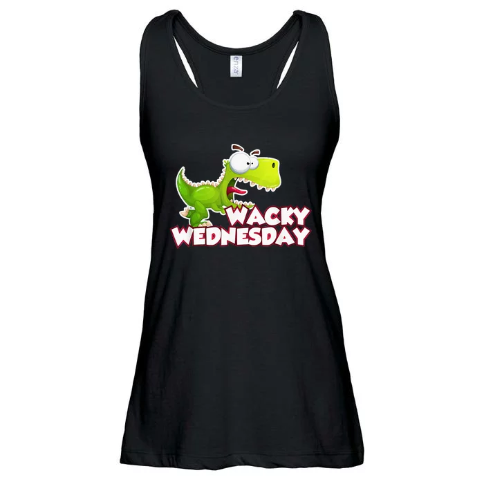 Wacky Wednesday Outfit Dinosaur Ladies Essential Flowy Tank