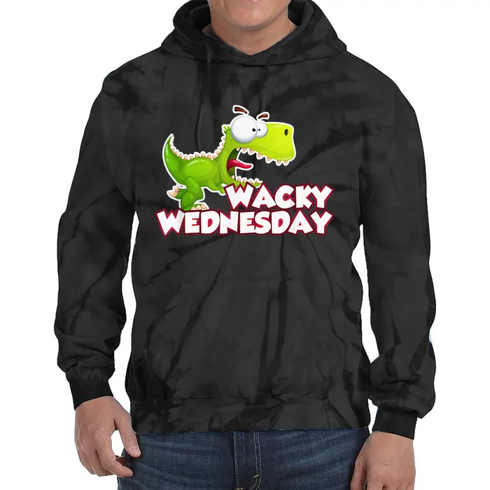 Wacky Wednesday Outfit Dinosaur Tie Dye Hoodie