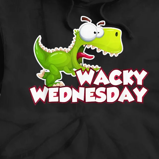 Wacky Wednesday Outfit Dinosaur Tie Dye Hoodie