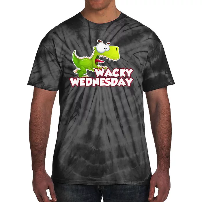 Wacky Wednesday Outfit Dinosaur Tie-Dye T-Shirt