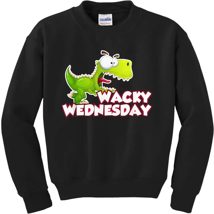 Wacky Wednesday Outfit Dinosaur Kids Sweatshirt