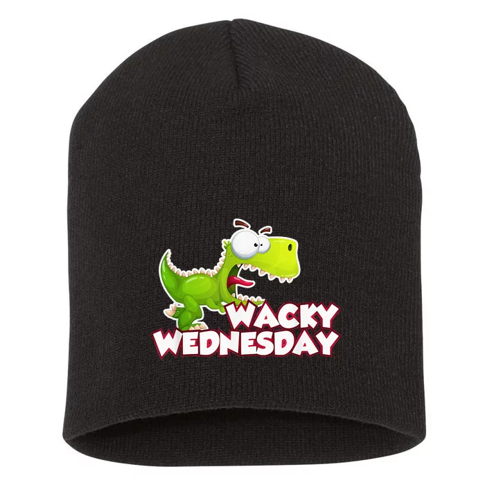 Wacky Wednesday Outfit Dinosaur Short Acrylic Beanie