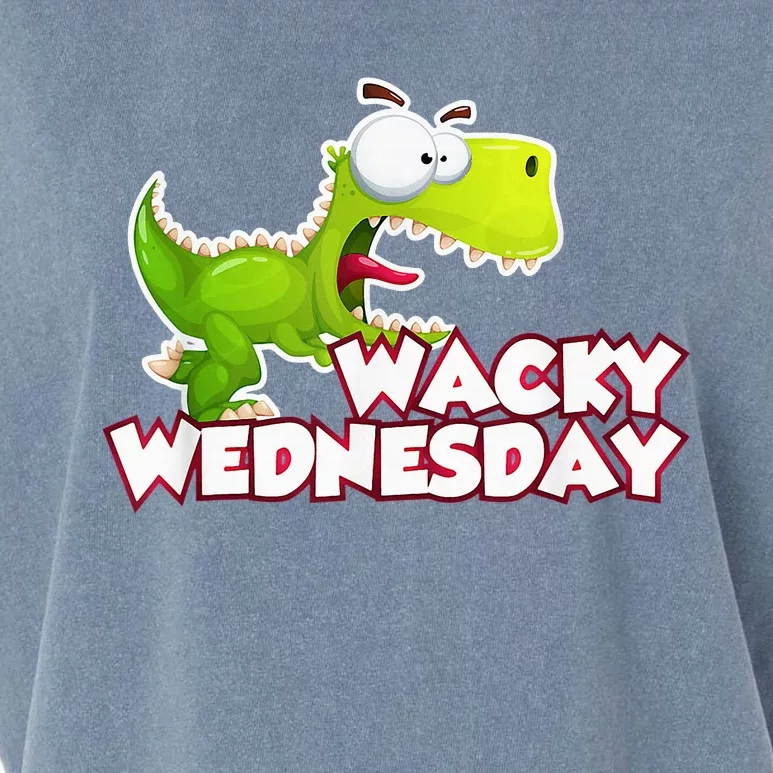 Wacky Wednesday Outfit Dinosaur Garment-Dyed Women's Muscle Tee