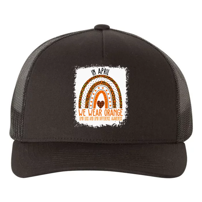 We Wear Orange Limb Loss and Limb Difference Awareness Yupoong Adult 5-Panel Trucker Hat